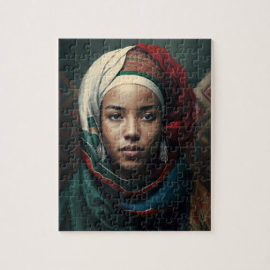 Puzzle Mujer de Marruecos