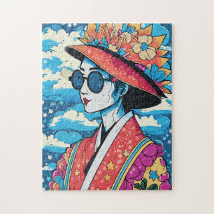 Puzzle Mujer de moda