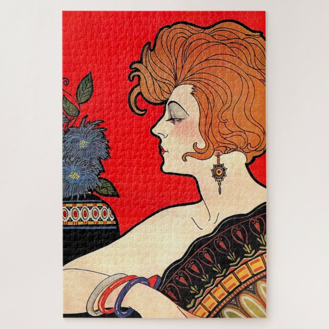 Puzzle Mujer en 1925 (Vertical)