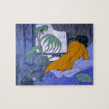 Mujer en la habitación azul (de Paul Ranson)