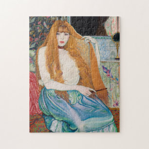 Puzzle Mujer en su tocador por Louis Anquetin