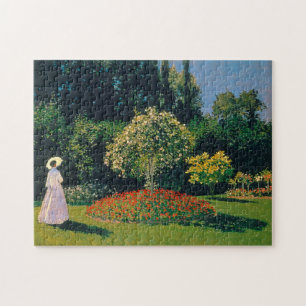 Puzzle Mujer en un jardín, Monet
