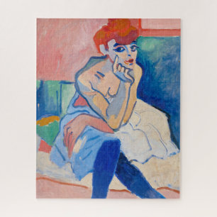 Puzzle Mujer en una quimera   Andre Derain