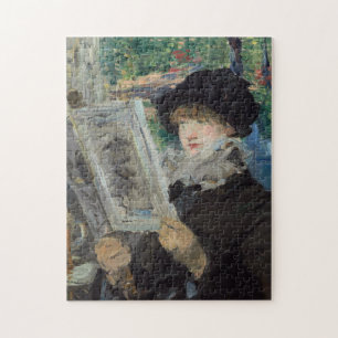 Puzzle Mujer leyendo   Édouard Manet
