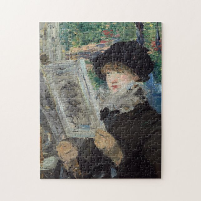 Puzzle Mujer leyendo | Édouard Manet (Vertical)