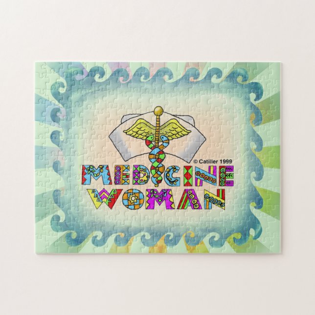 Puzzle Mujer medica (Horizontal)