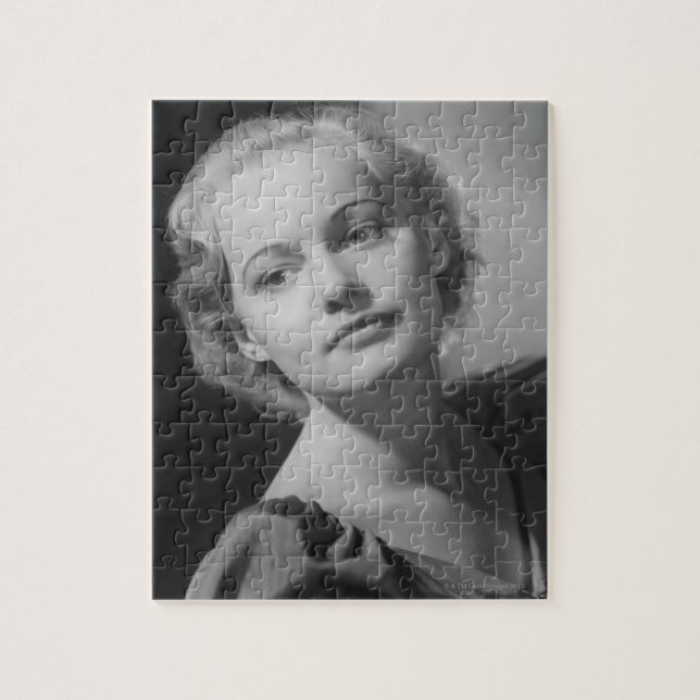 Puzzle Mujer que presenta 2 (Vertical)