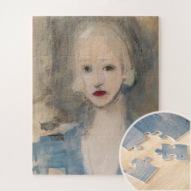 Puzzle Mujer rubia, Helene Schjerfbeck (Subido por el creador)