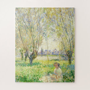 Puzzle Mujer sentada por Claude Monet