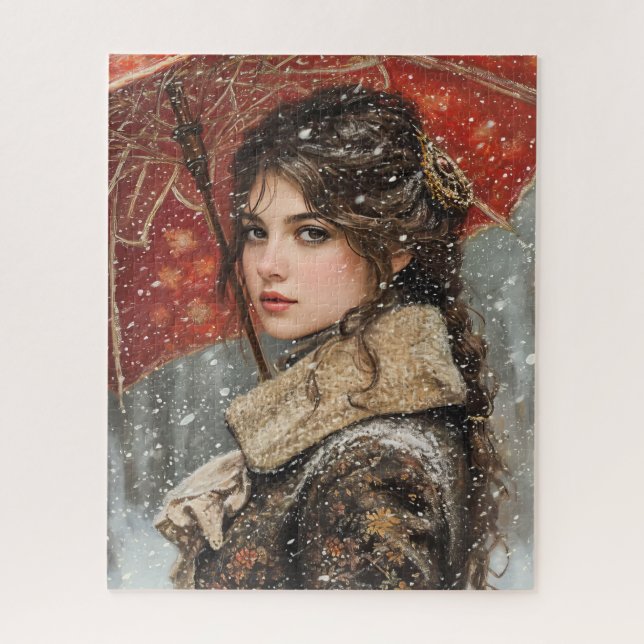 Puzzle Mujer victoriana (Vertical)