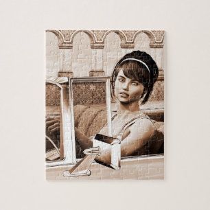 Puzzle Mujer Vintage