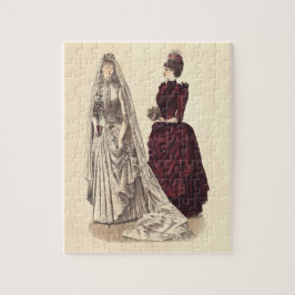 Puzzle Mujeres Bodas Nupciales Vintage