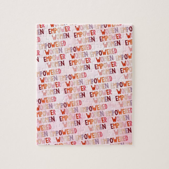 Puzzle Mujeres Empoderadas Empoderan Mujeres (Vertical)