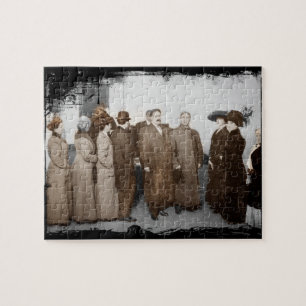 Puzzle Mujeres inscritas para votar