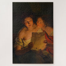 Mujeres leyendo una carta de amor (de Waldmüller)
