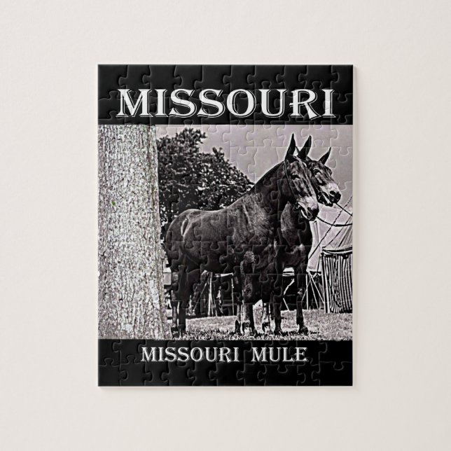 Puzzle Mula de Missouri (Vertical)