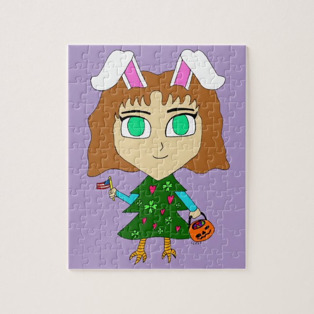 Puzzle Multi Fiesta Chibi (Vertical)