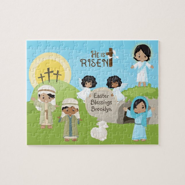 Puzzle Multicultural se eleva la Pascua (Horizontal)