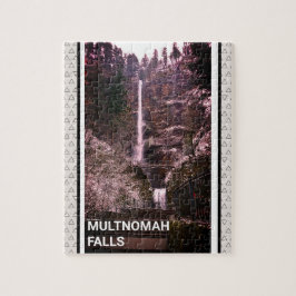 Puzzle Multnomah cae desfiladero del río Columbia Foto de