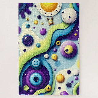 Puzzle Mundo de Personalizados caprichosos - Diversión ab