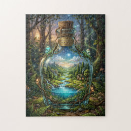 Puzzle Mundo en una Botella