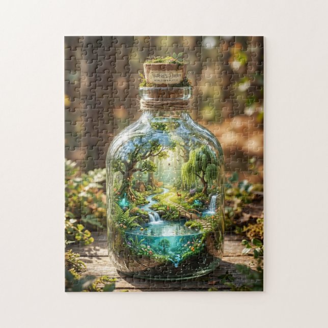 Puzzle Mundo en una Botella (Vertical)