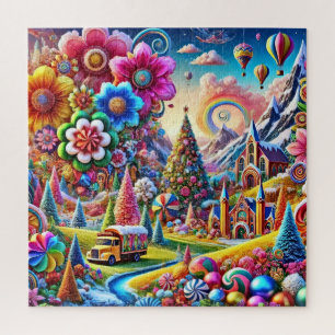 Puzzle Mundo Fantástico de Ensueño