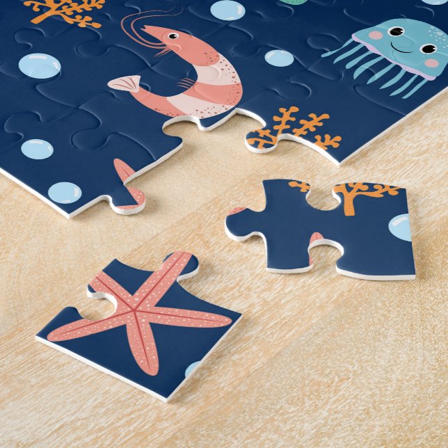 Puzzle Mundo Marino (Lado)