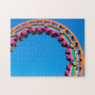 Puzzle Mundos de la diversión, kc de la montaña rusa de