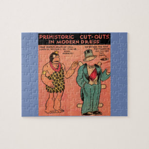 Puzzle Muñeca de papel King Guzzle de cómics de los años 