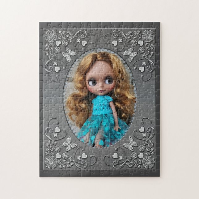 Puzzle Muñeca, foto de muñeca, regalo, saludo , Blythe, B (Vertical)