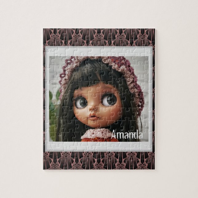 Puzzle Muñeca, foto de muñeca, regalo, saludo , Blythe, B (Vertical)