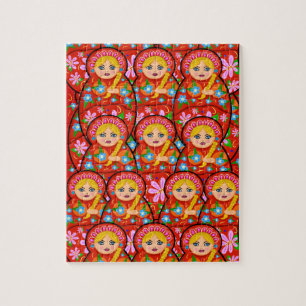 Puzzle Muñeca rusa anidada - Matryoshka