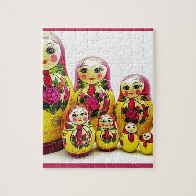 Puzzle Muñecas de Matryoshka (Vertical)