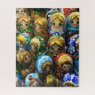 Puzzle Muñecas Matryoshka Kiosco de Recuerdos Foto de Via