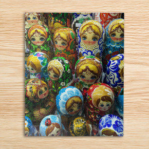 Puzzle Muñecas Matryoshka Kiosco de Recuerdos Foto de Via