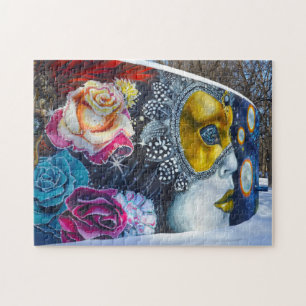 Puzzle Mural de arte en Winnipeg Canadá.