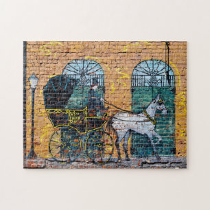 Puzzle Mural de la pared de la calle Tennessee.