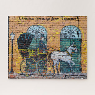 Puzzle Mural de la pared de la calle Tennessee. Saludos d
