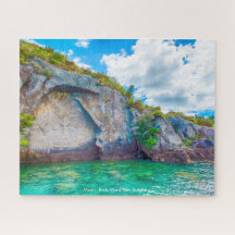 Mural de roca maorí Nueva Zelanda
