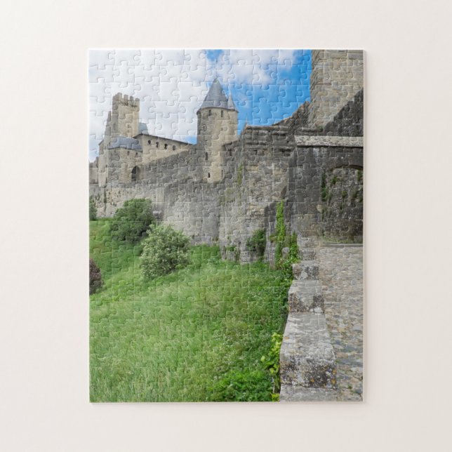 Puzzle Muralla fortificada de Carcassonne (Vertical)
