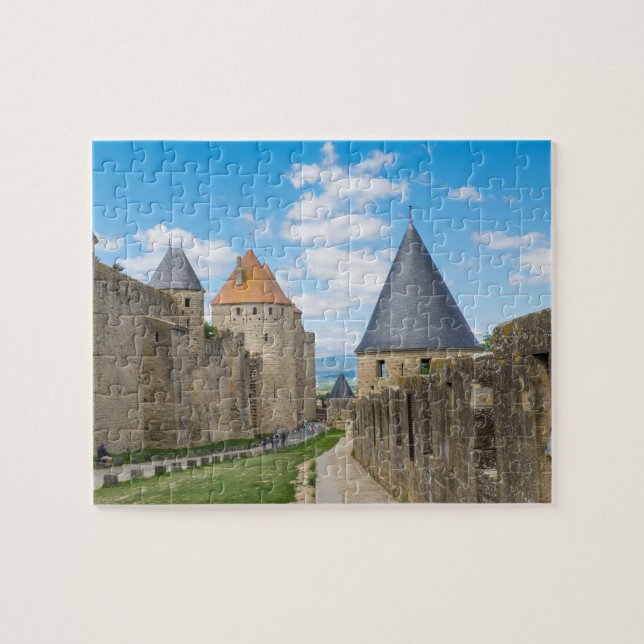 Puzzle Murallas medievales de Carcassonne (Horizontal)