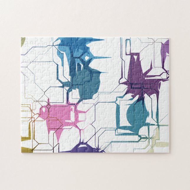 Puzzle Muro agrietado (Horizontal)