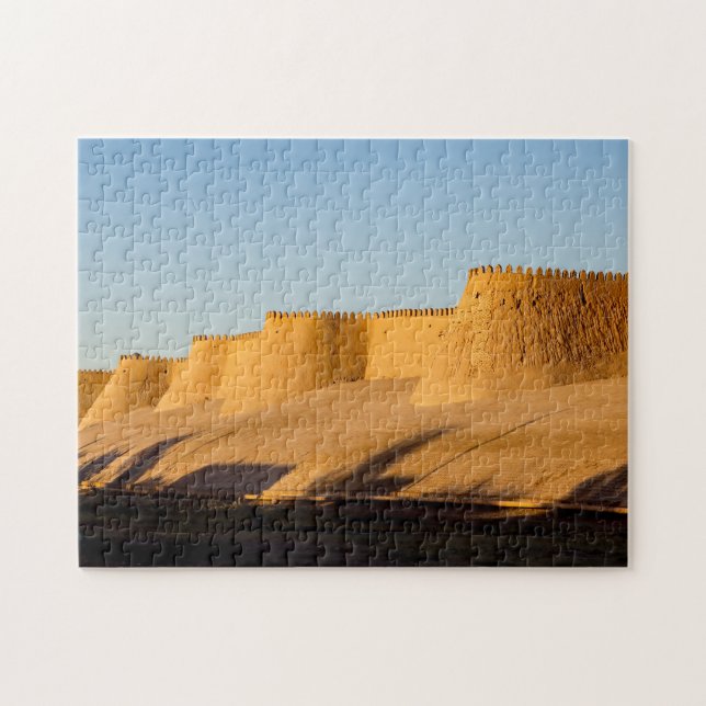 Puzzle Muro de la ciudad de Khiva - Uzbekistán, Asia Cent (Horizontal)