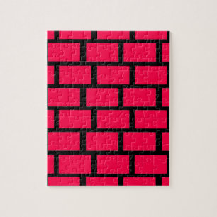 PUZZLE MURO DE LADRILLO ROJO
