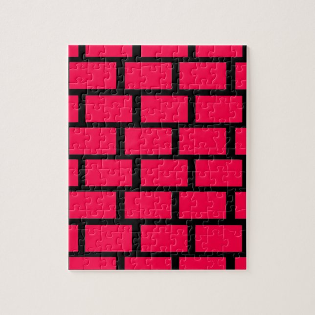 PUZZLE MURO DE LADRILLO ROJO (Vertical)