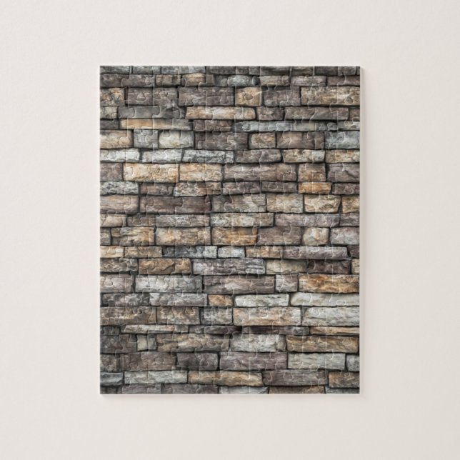 Puzzle Muro de piedra gris (Vertical)