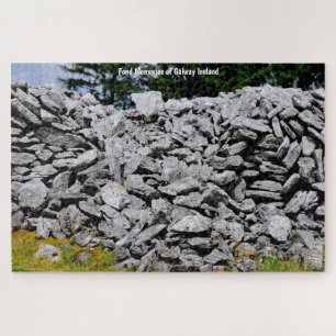Puzzle Muros de piedra Inisheer Islas Aran Galway Irlanda