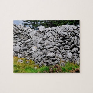 Puzzle Muros de piedra Inisheer Islas Aran Galway Irlanda