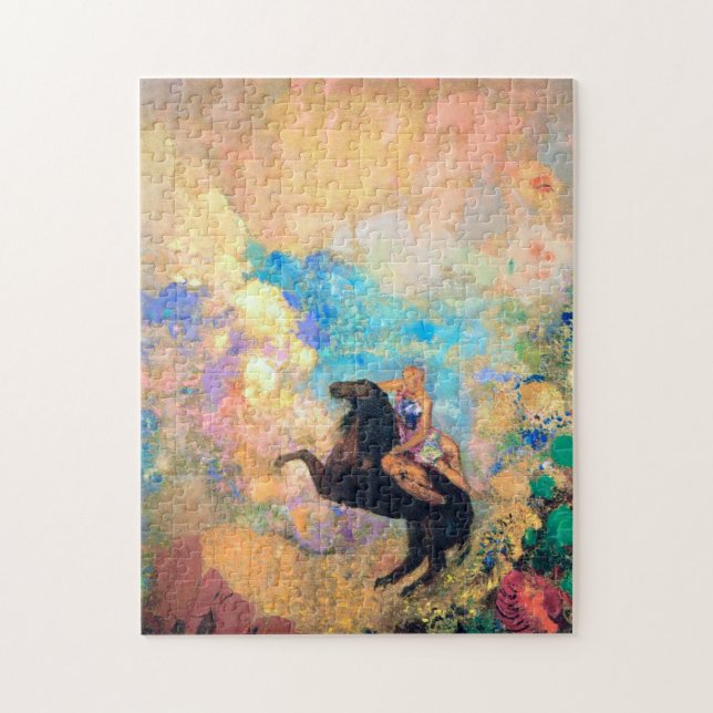 Puzzle Musa en Pegasus, Redon (Vertical)
